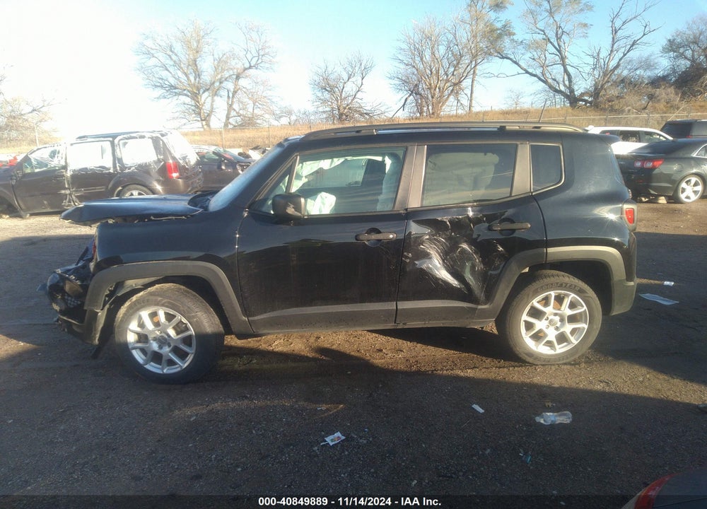 2019 JEEP RENEGADE SPORT 4X4 VIN: ZACNJBAB5KPK19996