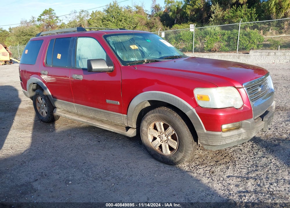2006 FORD EXPLORER XLT VIN: 1FMEU73E36UB04926