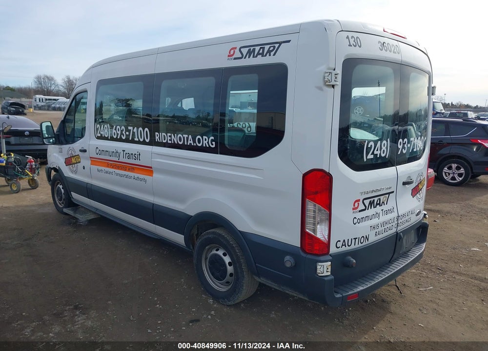 2016 FORD TRANSIT-350 XL VIN: 1FBZX2CM7GKA32573