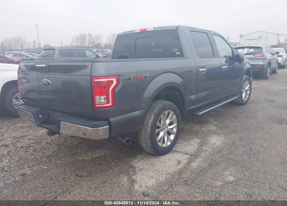 2015 FORD F-150 XLT VIN: 1FTEW1EG1FFA28475