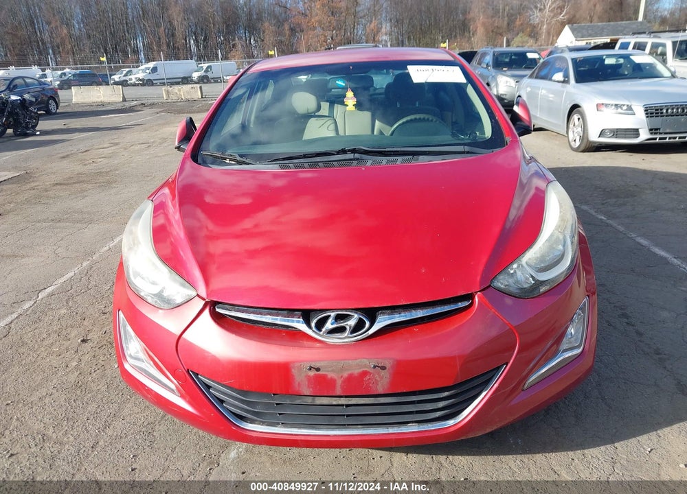 2016 HYUNDAI ELANTRA VIN: KMHDH4AE3GU517884