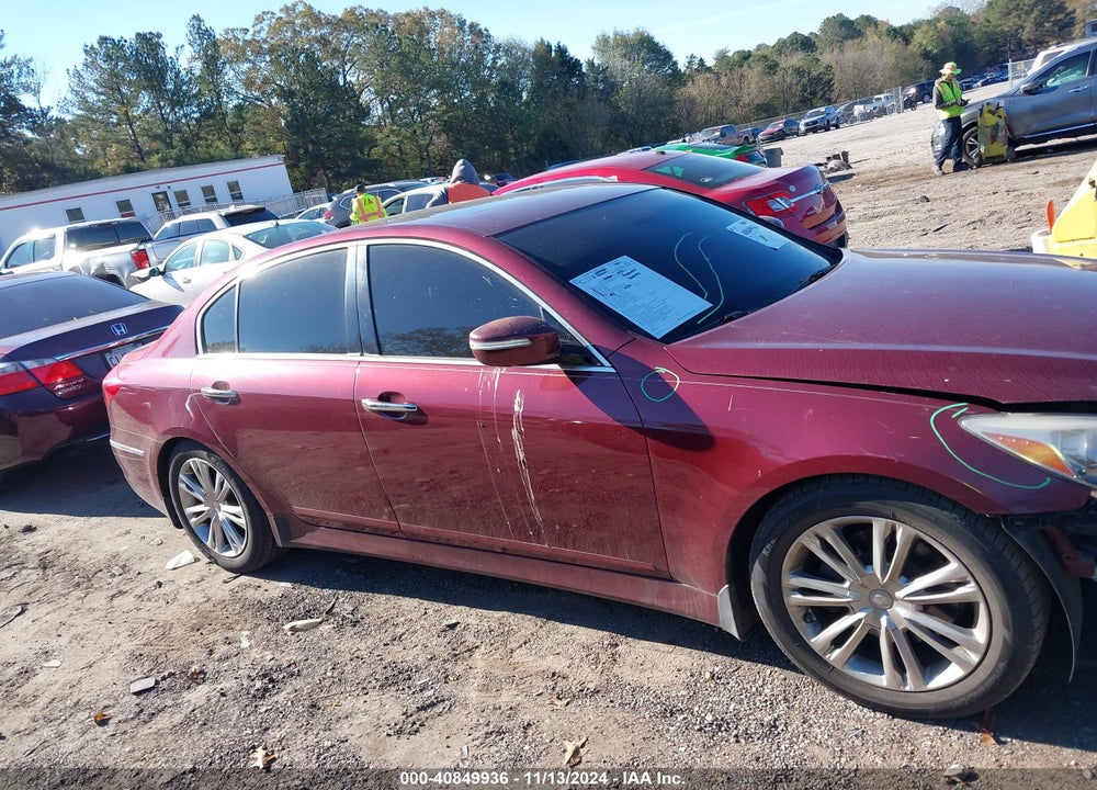 2013 HYUNDAI GENESIS 3.8 VIN: KMHGC4DDXDU221044