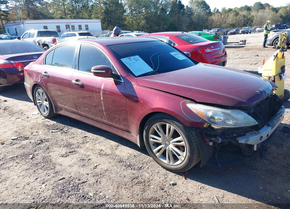 2013 HYUNDAI GENESIS 3.8 VIN: KMHGC4DDXDU221044