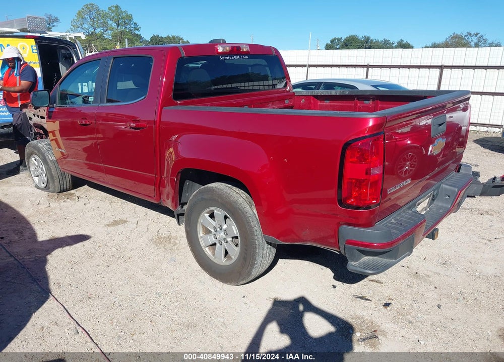 2016 CHEVROLET COLORADO WT VIN: 1GCGSBE30G1347050