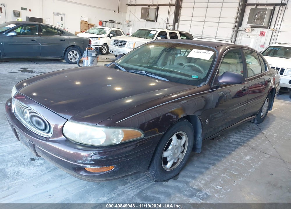 2001 BUICK LESABRE CUSTOM VIN: 1G4HP54K31U280350