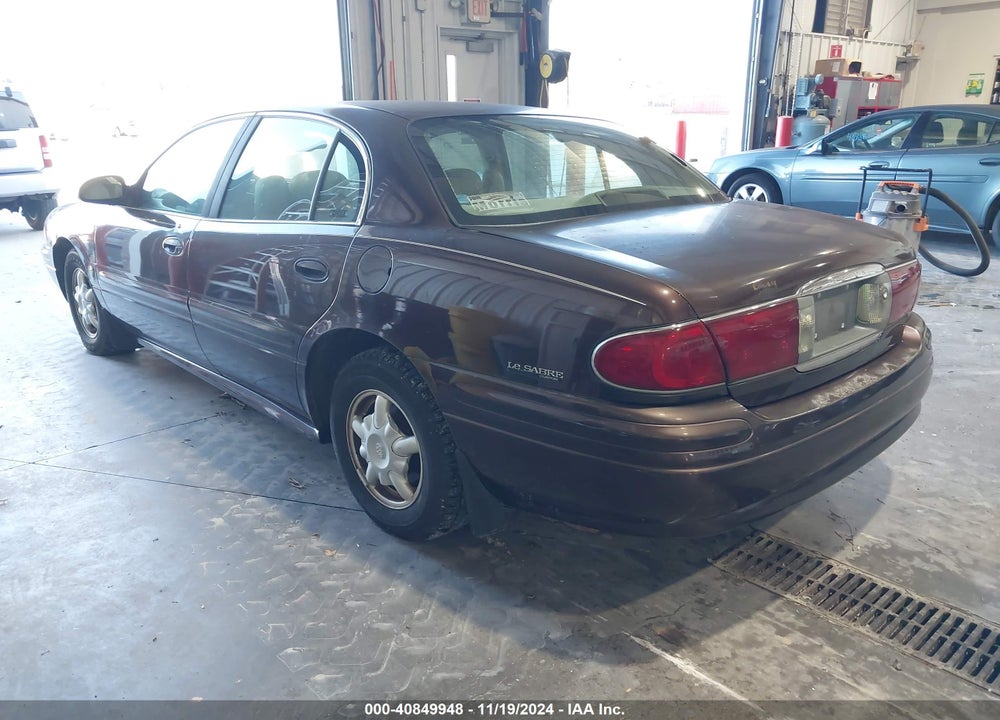 2001 BUICK LESABRE CUSTOM VIN: 1G4HP54K31U280350