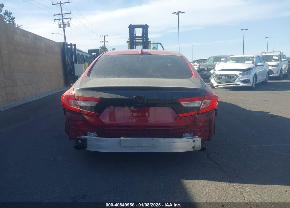 2018 HONDA ACCORD SPORT VIN: 1HGCV1F32JA256529