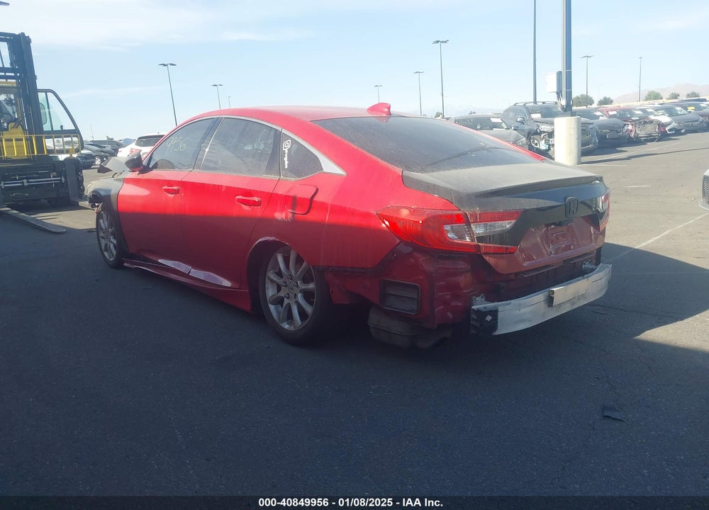 2018 HONDA ACCORD SPORT VIN: 1HGCV1F32JA256529