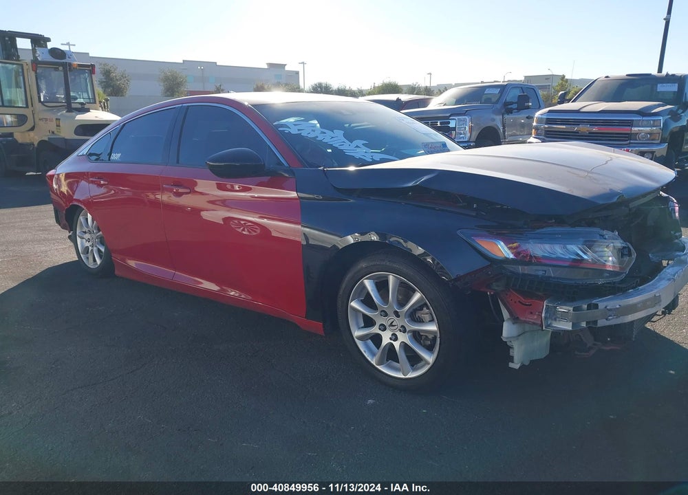 2018 HONDA ACCORD SPORT VIN: 1HGCV1F32JA256529