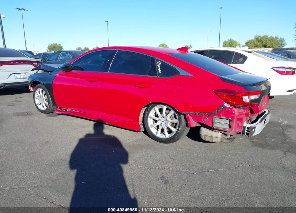 2018 HONDA ACCORD SPORT VIN: 1HGCV1F32JA256529