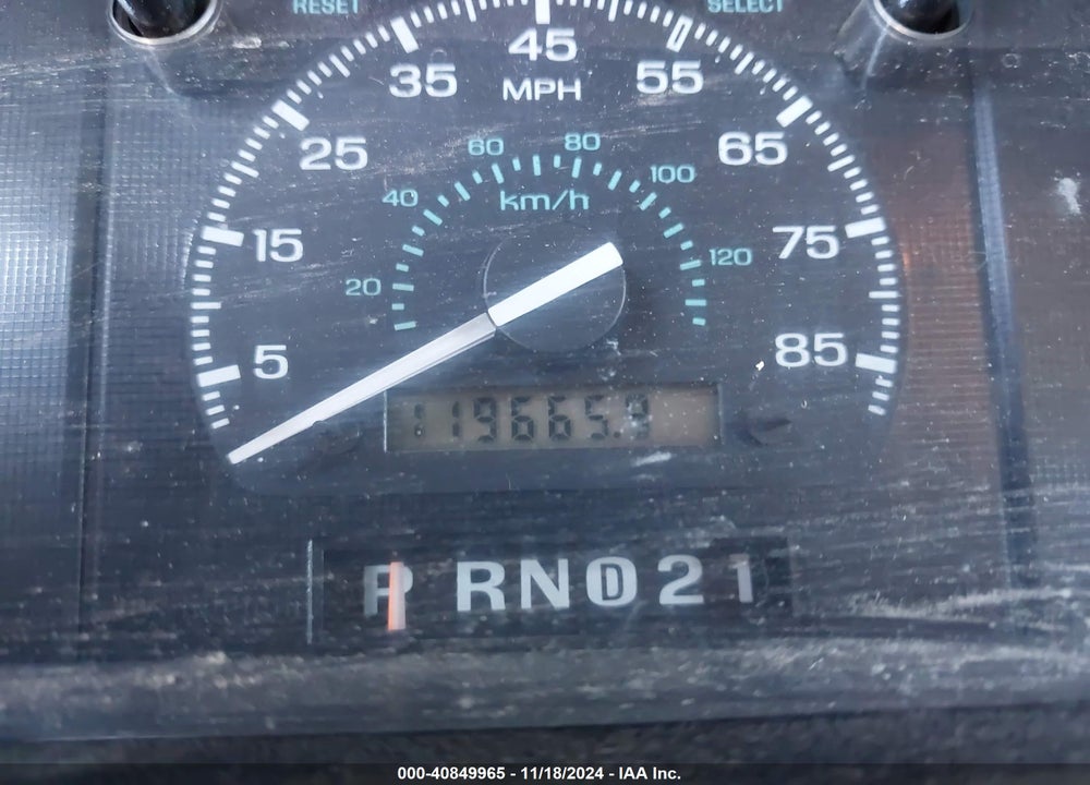 1996 FORD ECONOLINE E150 VAN VIN: 1FTEE14H7THA15498