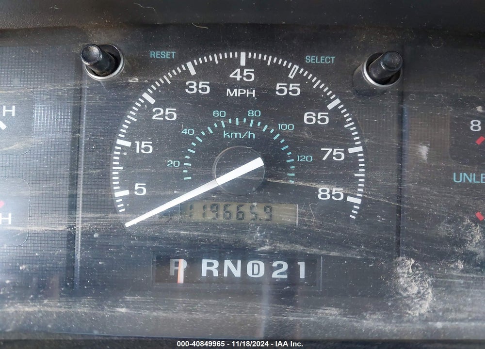 1996 FORD ECONOLINE E150 VAN VIN: 1FTEE14H7THA15498