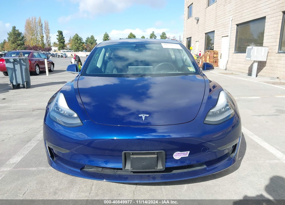 2018 TESLA MODEL 3 LONG RANGE/MID RANGE VIN: 5YJ3E1EA2JF125025