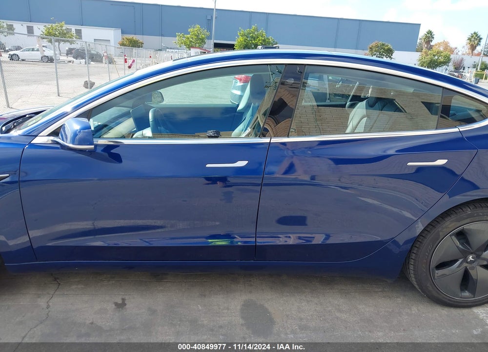 2018 TESLA MODEL 3 LONG RANGE/MID RANGE VIN: 5YJ3E1EA2JF125025
