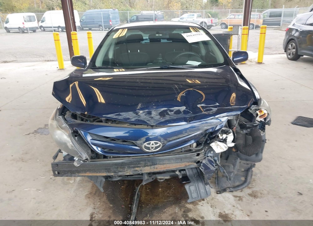 2013 TOYOTA COROLLA S VIN: 2T1BU4EE1DC109250