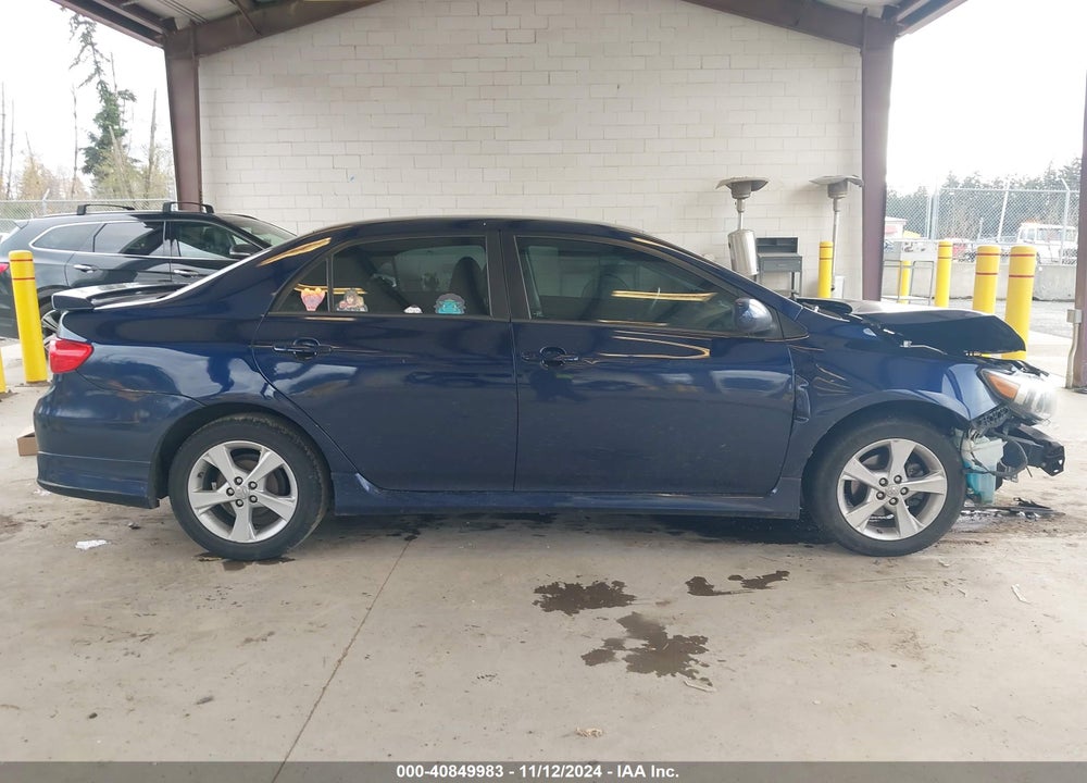 2013 TOYOTA COROLLA S VIN: 2T1BU4EE1DC109250