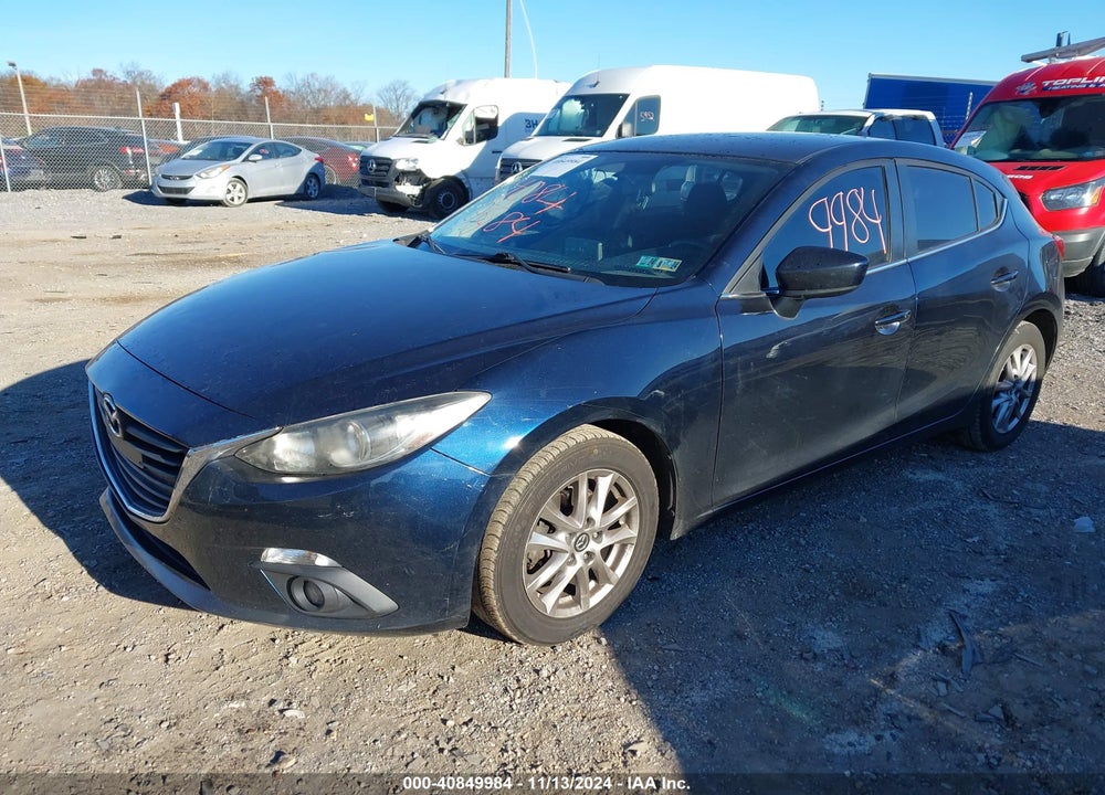 2015 MAZDA 3 I TOURING VIN: JM1BM1L79F1268012