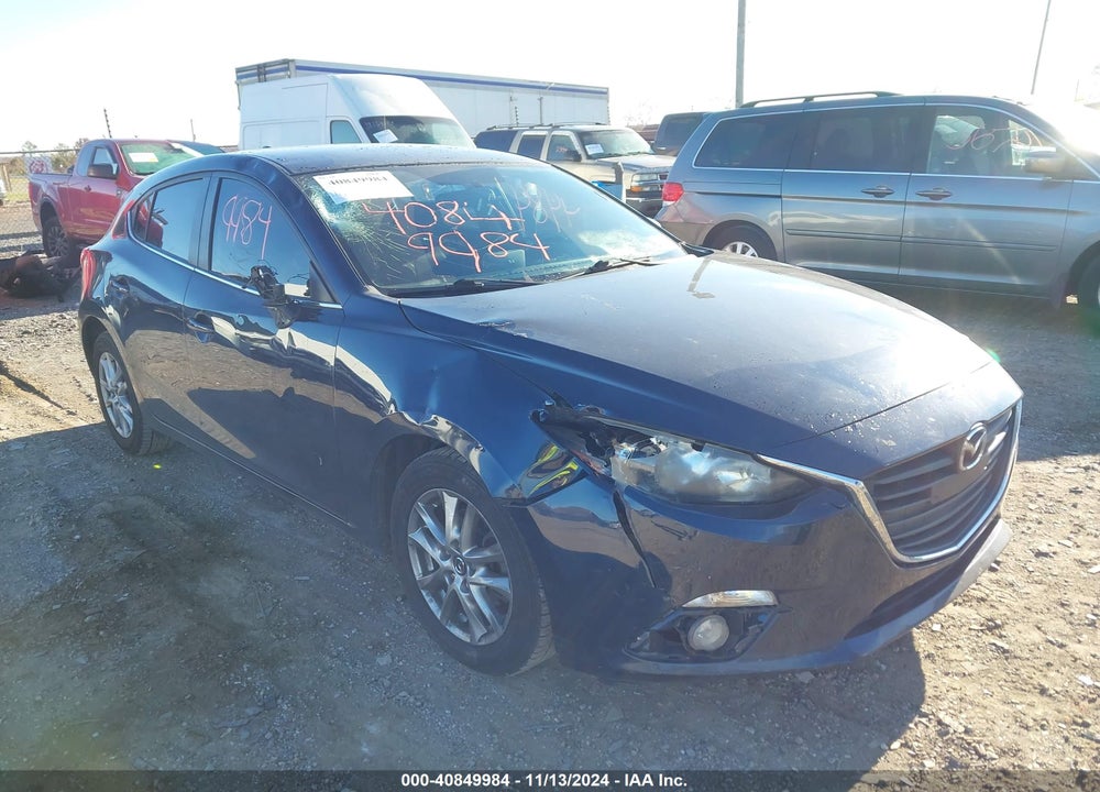 2015 MAZDA 3 I TOURING VIN: JM1BM1L79F1268012