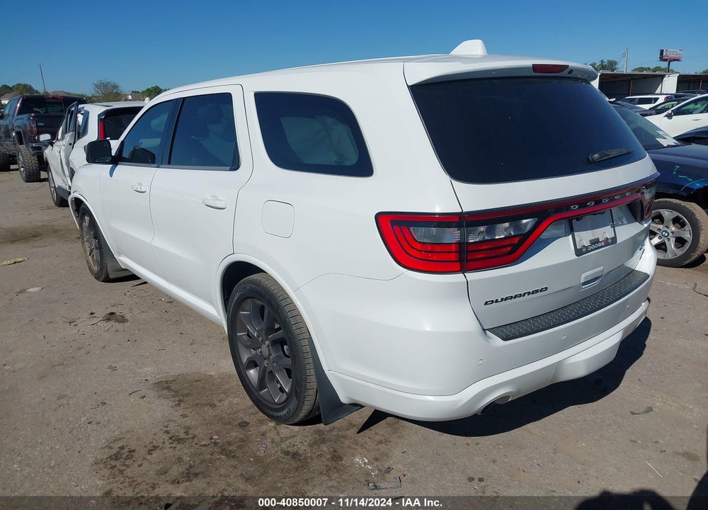 2017 DODGE DURANGO R/T RWD VIN: 1C4SDHCT8HC724417