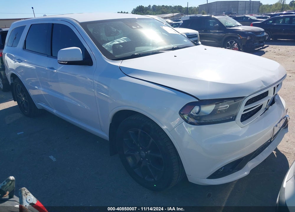 2017 DODGE DURANGO R/T RWD VIN: 1C4SDHCT8HC724417