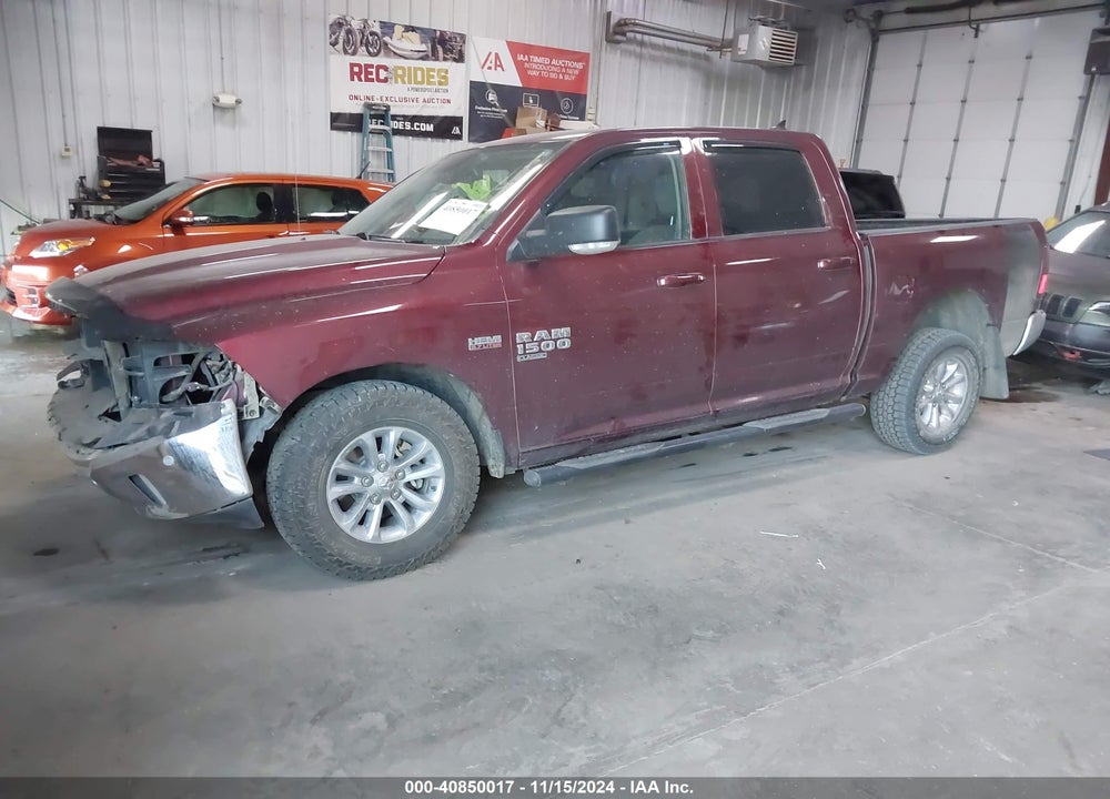 2019 RAM 1500 CLASSIC BIG HORN 4X4 5'7 BOX VIN: 1C6RR7LT8KS518447