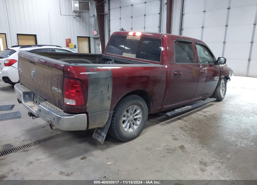 2019 RAM 1500 CLASSIC BIG HORN 4X4 5'7 BOX VIN: 1C6RR7LT8KS518447