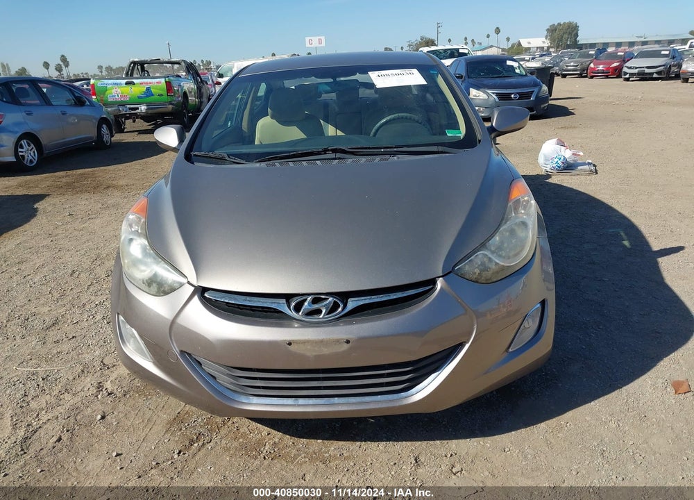 2013 HYUNDAI ELANTRA GLS VIN: 5NPDH4AE9DH298441
