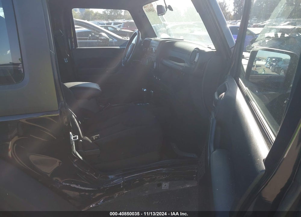 2015 JEEP WRANGLER SPORT VIN: 1C4AJWAG3FL507398