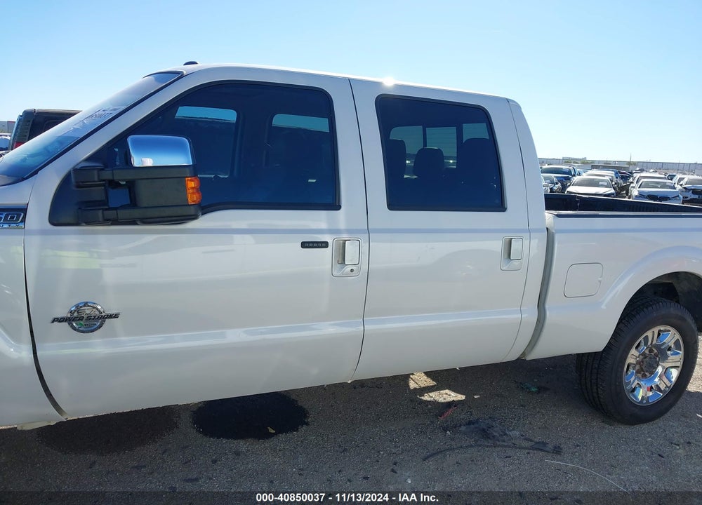 2013 FORD F-250 LARIAT VIN: 1FT7W2BT1DEB33486