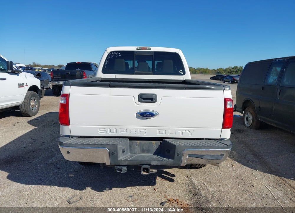 2013 FORD F-250 LARIAT VIN: 1FT7W2BT1DEB33486