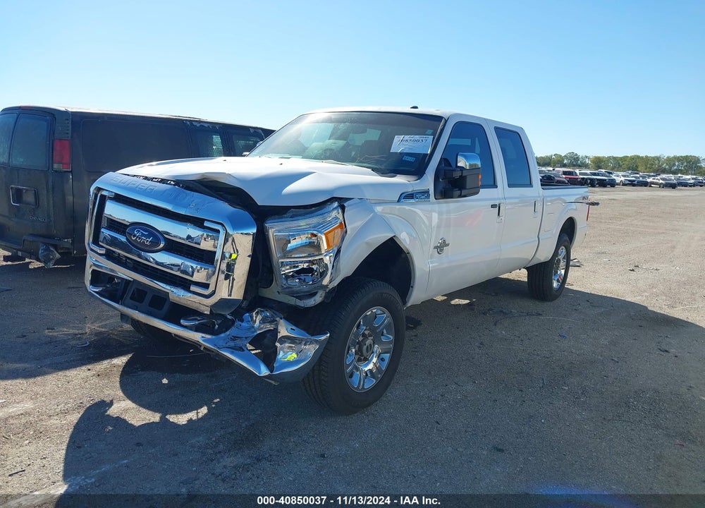 2013 FORD F-250 LARIAT VIN: 1FT7W2BT1DEB33486