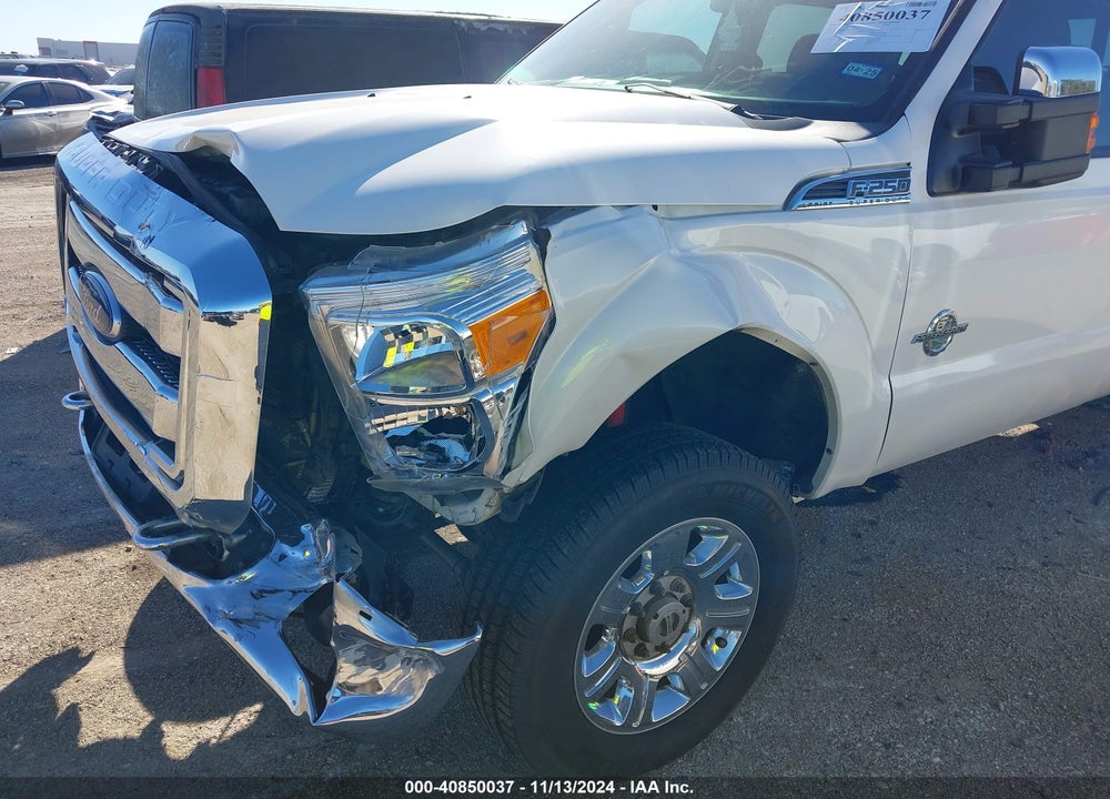 2013 FORD F-250 LARIAT VIN: 1FT7W2BT1DEB33486