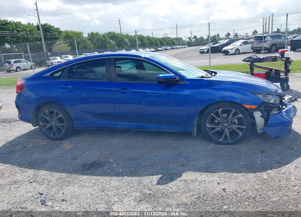 2020 HONDA CIVIC SPORT VIN: 2HGFC2F8XLH582216