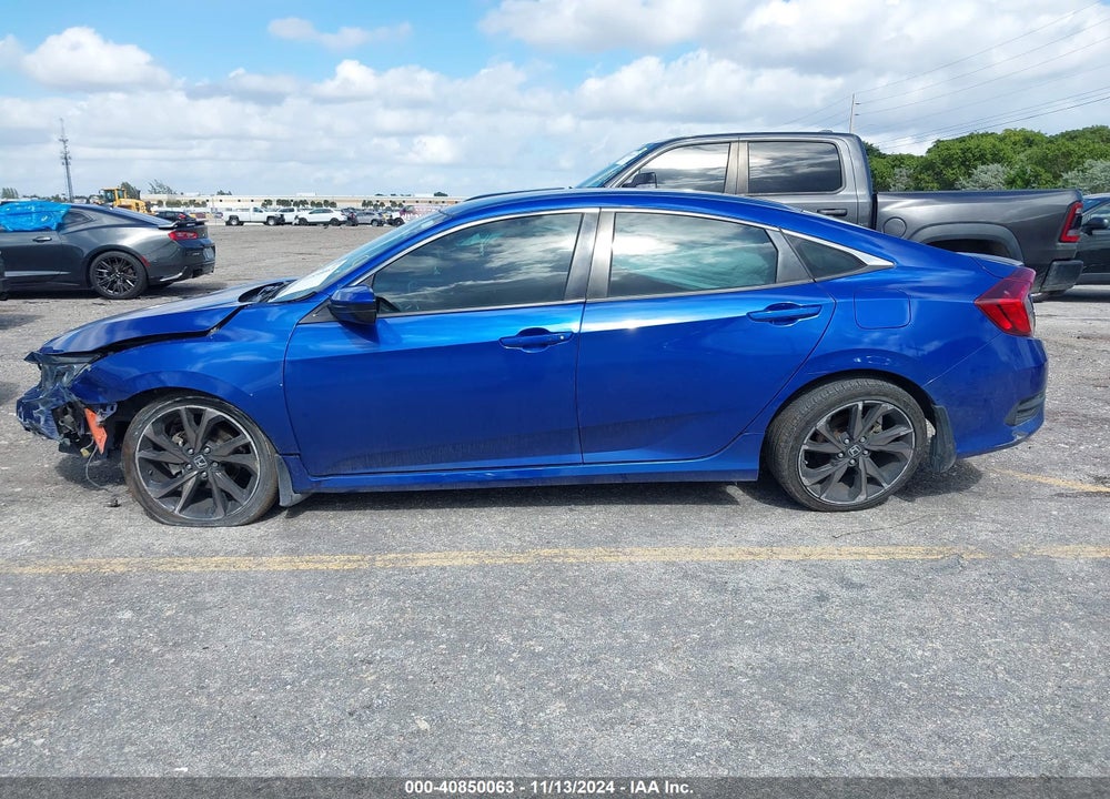 2020 HONDA CIVIC SPORT VIN: 2HGFC2F8XLH582216