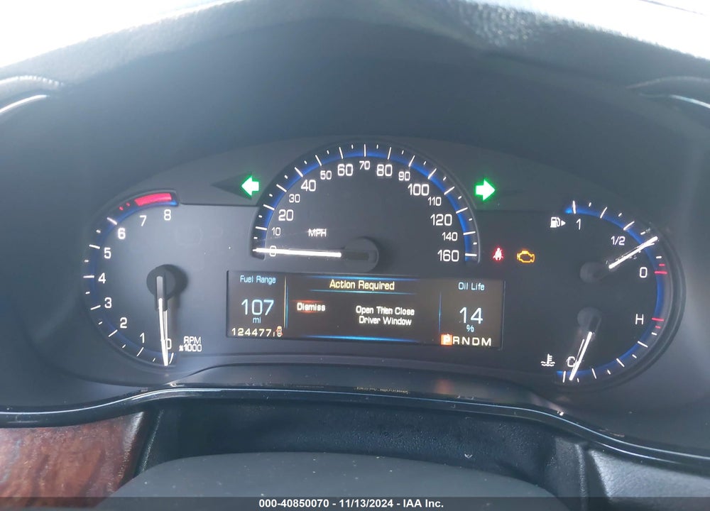 2014 CADILLAC CTS STANDARD VIN: 1G6AP5SX3E0182276