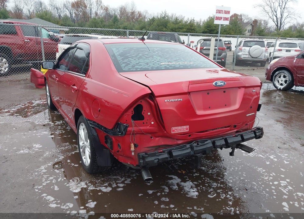 2011 FORD FUSION SE VIN: 3FAHP0HG0BR233577