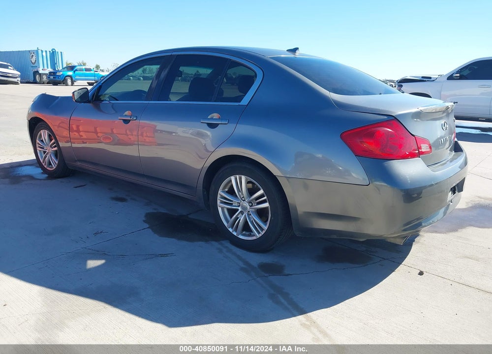 2012 INFINITI G37 JOURNEY VIN: JN1CV6AP7CM624309