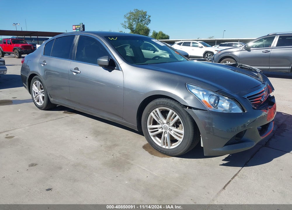 2012 INFINITI G37 JOURNEY VIN: JN1CV6AP7CM624309