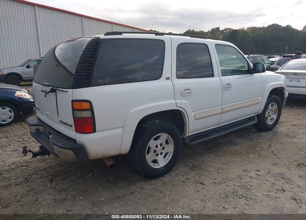 2005 CHEVROLET TAHOE LT VIN: 1GNEC13T35J118562