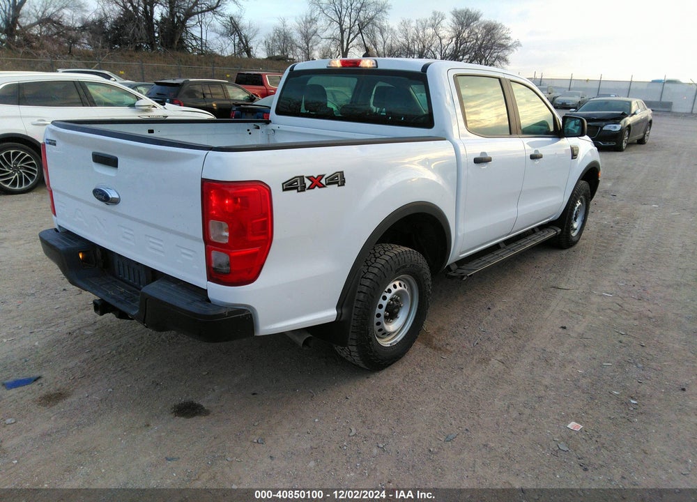 2022 FORD RANGER XL VIN: 1FTER4FH1NLD12334
