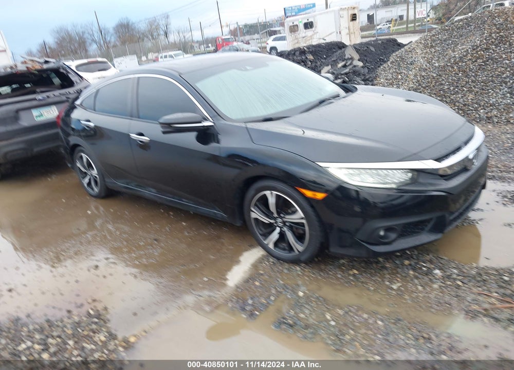 2016 HONDA CIVIC TOURING VIN: 19XFC1F96GE001247