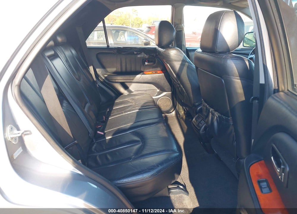 2001 LEXUS RX 300 VIN: JTJHF10U610212393