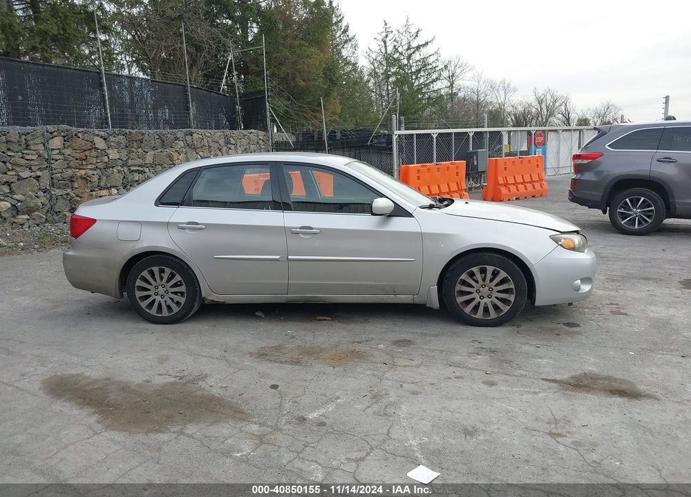 2008 SUBARU IMPREZA 2.5I VIN: JF1GE61668H509938