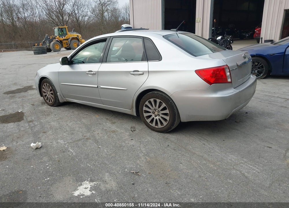 2008 SUBARU IMPREZA 2.5I VIN: JF1GE61668H509938