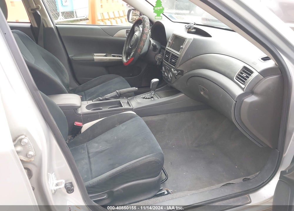 2008 SUBARU IMPREZA 2.5I VIN: JF1GE61668H509938
