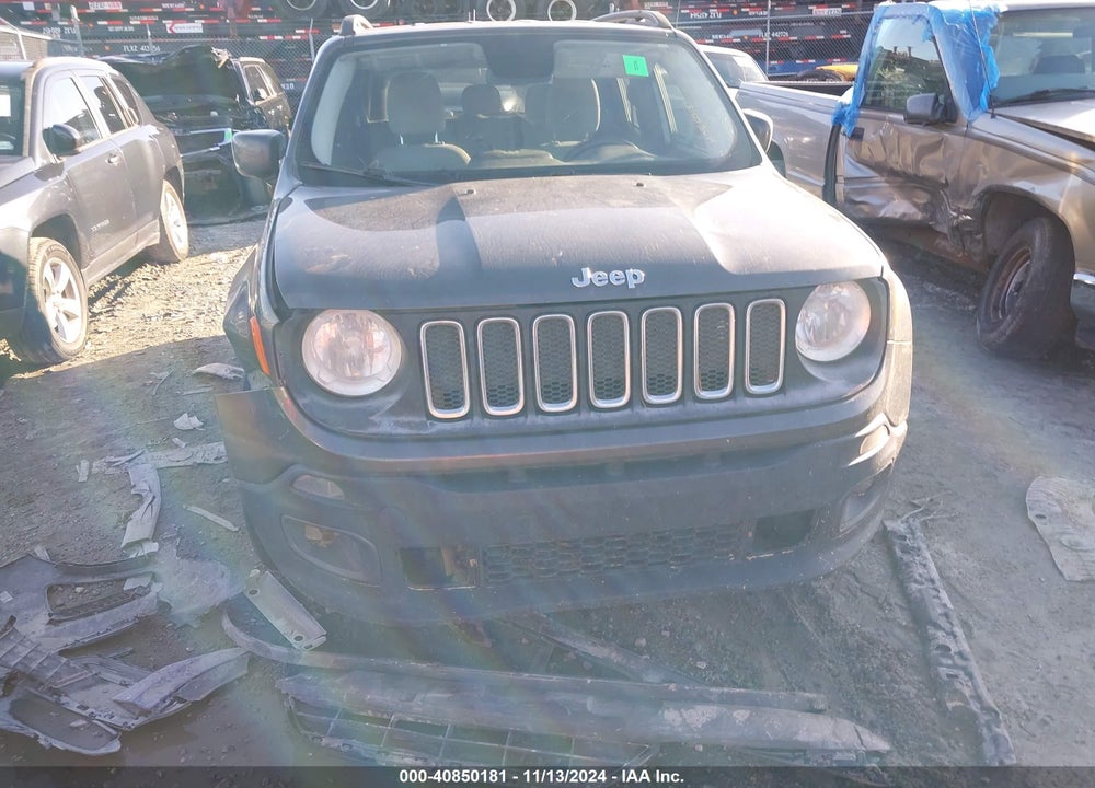 2017 JEEP RENEGADE LATITUDE FWD VIN: ZACCJABB6HPG42596