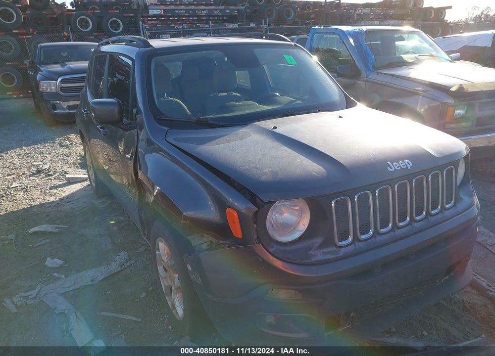 2017 JEEP RENEGADE LATITUDE FWD VIN: ZACCJABB6HPG42596