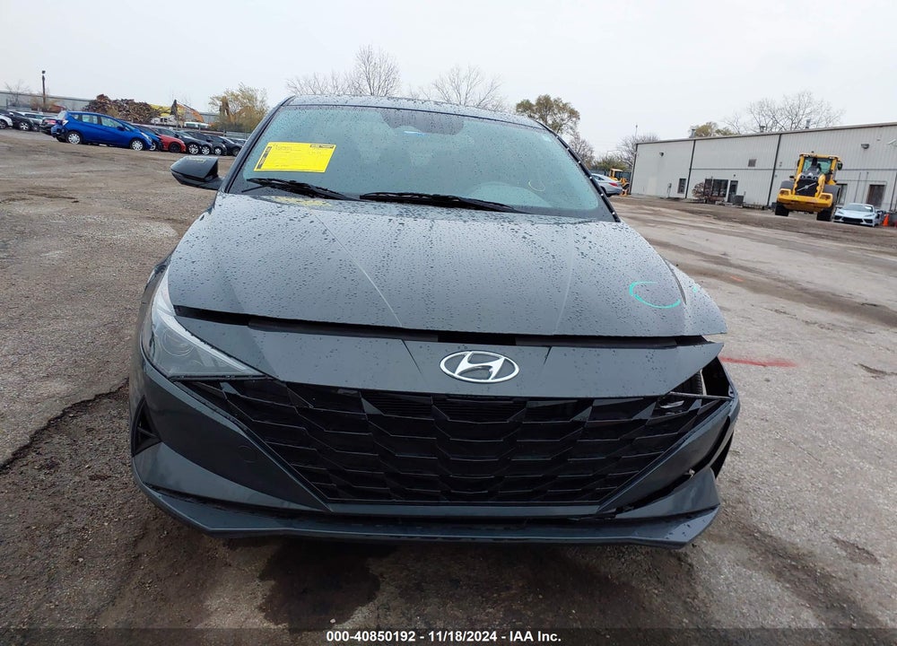 2023 HYUNDAI ELANTRA HYBRID BLUE VIN: KMHLM4AJ3PU082806