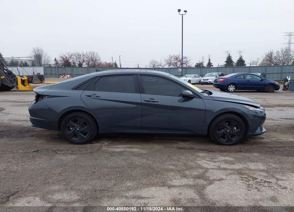 2023 HYUNDAI ELANTRA HYBRID BLUE VIN: KMHLM4AJ3PU082806