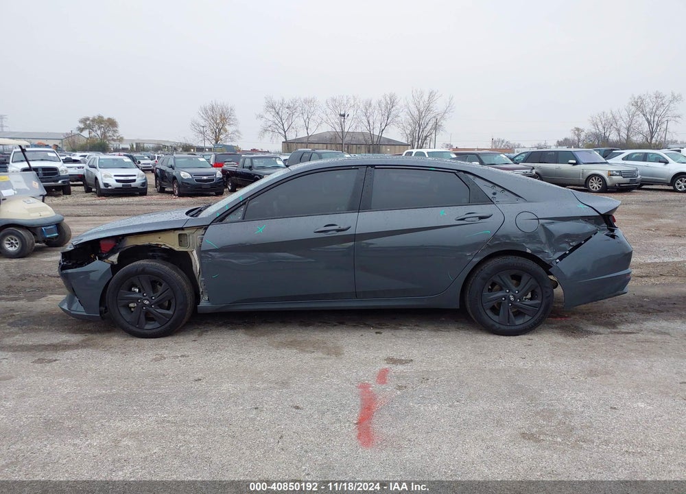2023 HYUNDAI ELANTRA HYBRID BLUE VIN: KMHLM4AJ3PU082806